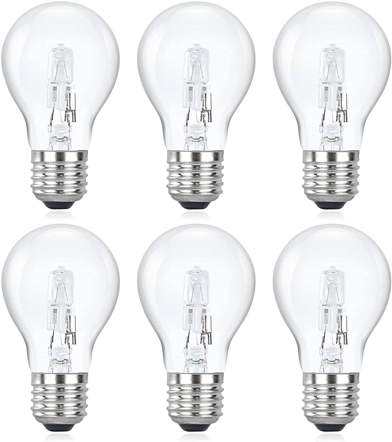 ECO Classic A55 A60 Halogen Vintage Bulb E26 E27 B22 28W 42W 53W 70W Dimmable Regulatory-Compliant Retro Energy-Saving Lamp