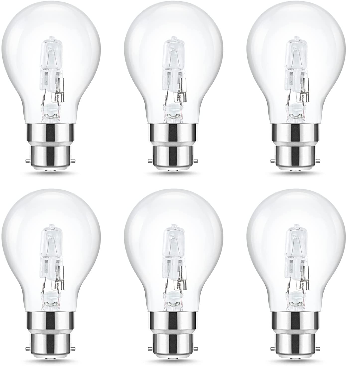 ECO Classic A55 A60 Halogen Vintage Bulb E26 E27 B22 28W 42W 53W 70W Dimmable Regulatory-Compliant Retro Energy-Saving Lamp - Image 2