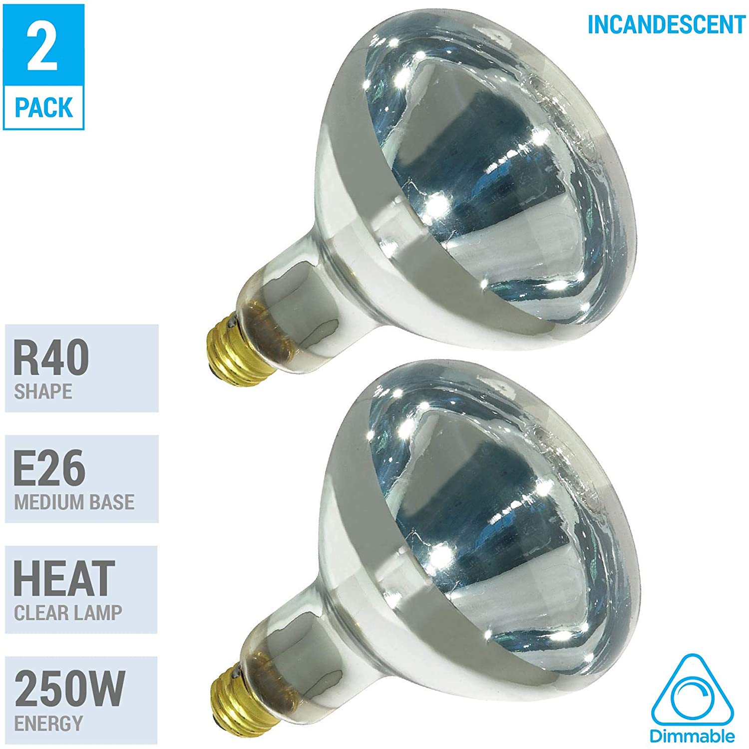 R125 Waterproof Infrared Heat Lamp Bulb for Agricultural Breeding and Physiotherapy - Image 4