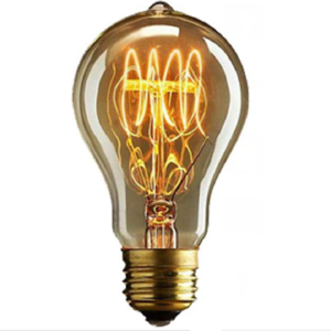 Classic A60 Edison Incandescent Vintage Bulb E26 E27 B22 40W 60W Squirrel Cage & Thread Woven Filament Antique Lamp