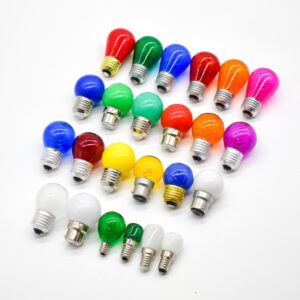Classic Globe Incandescent Bulb Series G80 G45 S14 S11 G50 G40 G35 G30 Retrofit Festival Bistro & Appliance Lamps