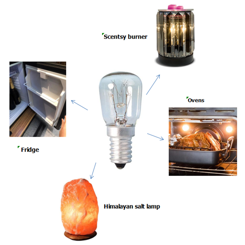 Universal Specialty Appliance & Indicator Mini Incandescent Bulbs C7 C9 T20 T22 T25 T30 E12 E14 E17 E26 E27 B22 - Image 10