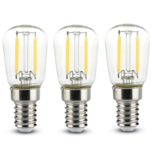 Specialized ST26 T22 T20 Tubular LED Filament Bulb E12 E14 B15D 1W 2W Dimmable 110V-240V Broad-Voltage Retro Refrigerator Signage Salt Lamp