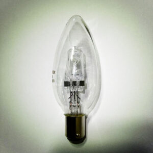 ECO Classic C35 Torpedo Halogen Vintage Bulb E14 B15D E26 E27 B22 28W 42W Dimmable Regulatory-Compliant Retro Energy-Saving Chandelier Lamp