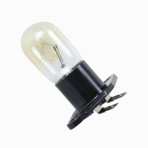OEM Custom Microwave Oven Light Bulb with Base T22 T25 Universal Right-Angle Plug-in Terminal Lamp 120V 230V 15W 20W 25W High-Temperature Resistant⁠